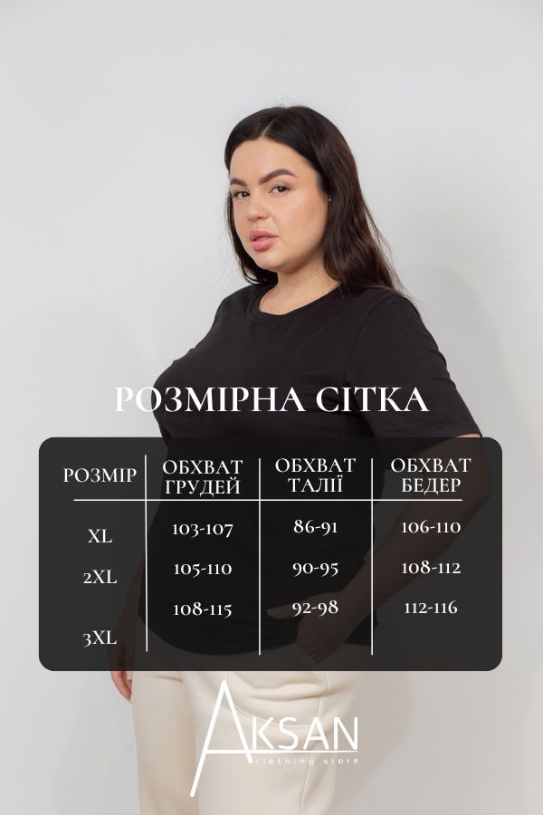 Футболка Aksan 23.5.18 Чорний