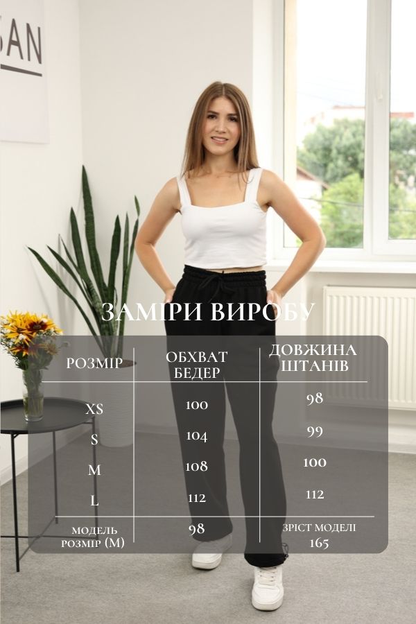 Штани Aksan 25.2732 Чорний